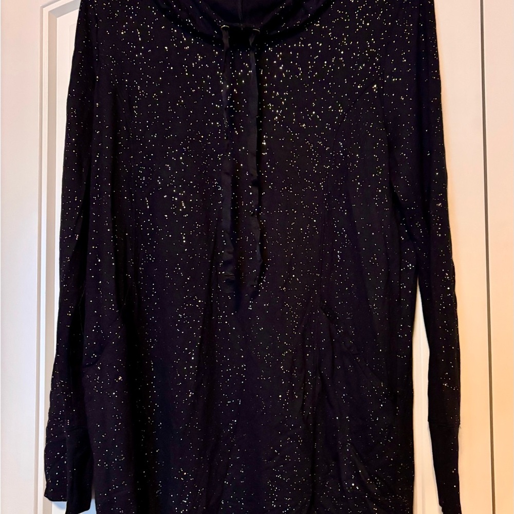 Soma Black Jacket with Gold Dots